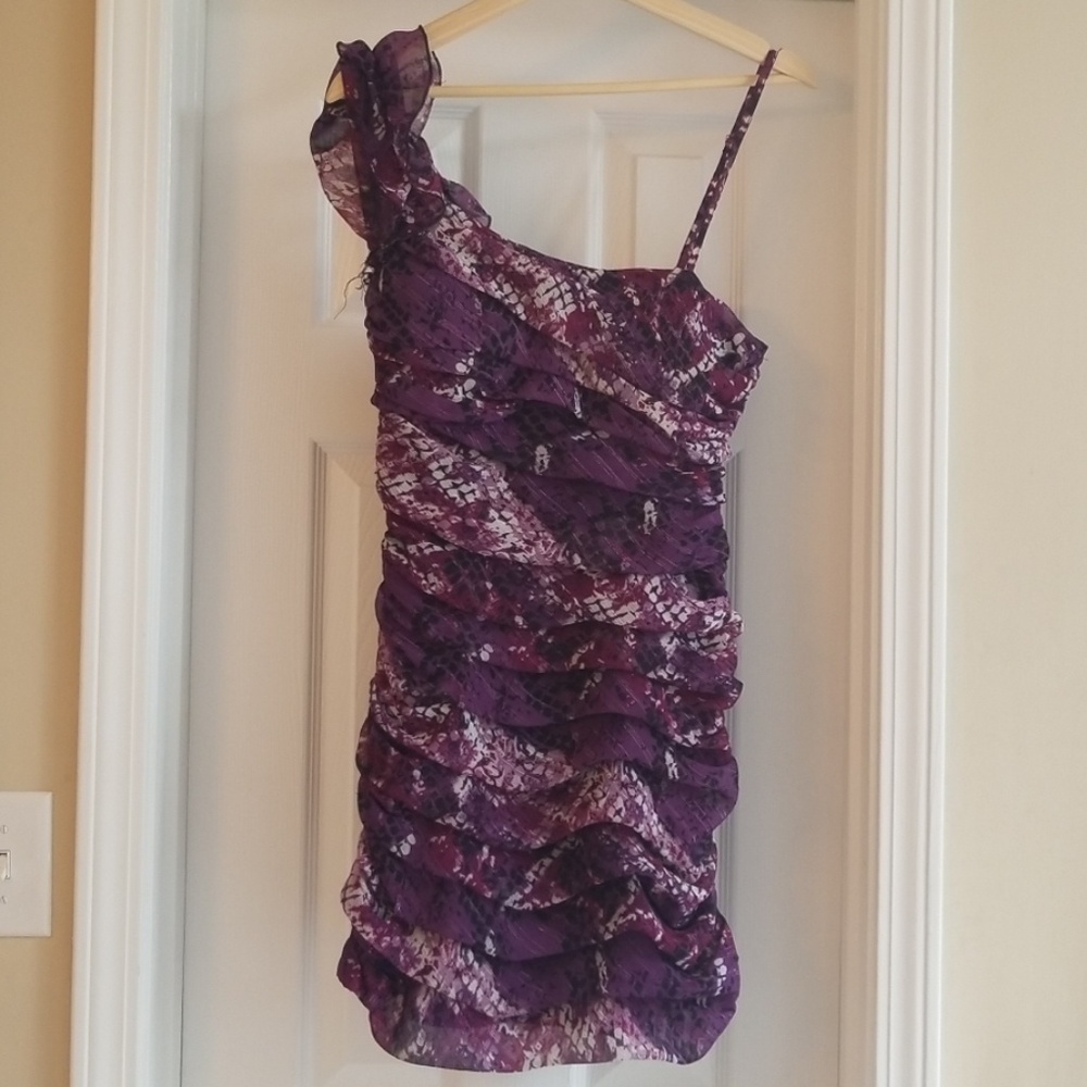 Purple dress